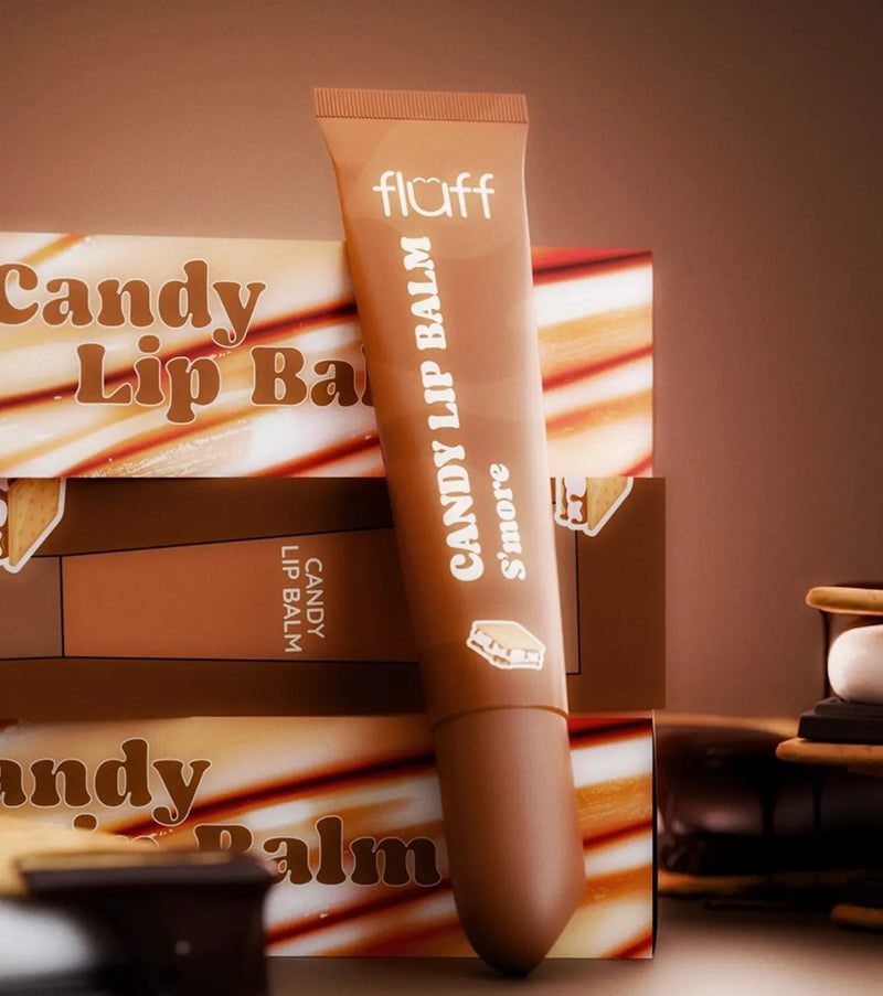 Fluff Candy Lip Balm S'more