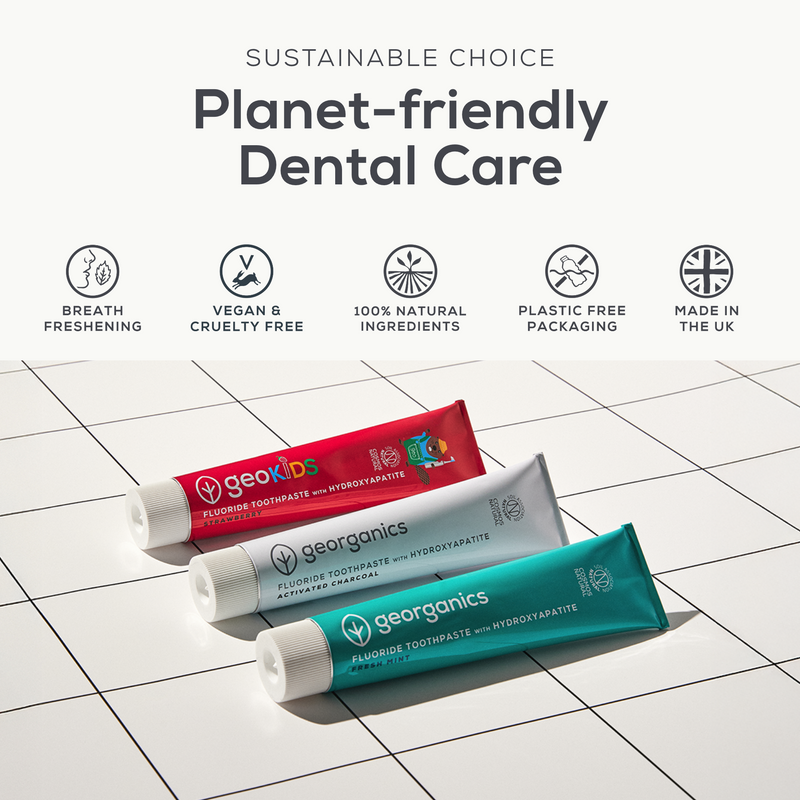 Georganics Toothpaste Activated Charcoal