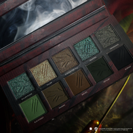 Glamlite x A Nightmare on Elm Street Eyeshadow Palette Freddy Krueger