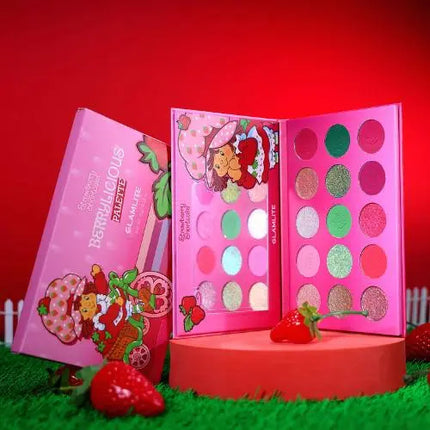 Glamlite x Strawberry Shortcake Eyeshadow Palette Berrylicious