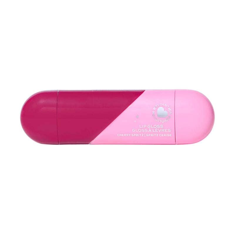 I Heart Revolution Midnight Cherry Twist Duo Lip Oil & Shimmer Gloss