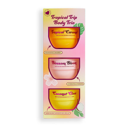 I Heart Revolution Tropical Trip Body Cream Trio