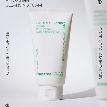 Innisfree Green Tea Amino Hydrating Cleansing Foam