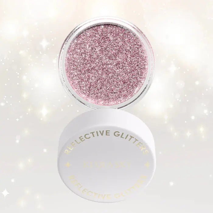 Kiara Sky Reflective Glitter Rosé Fizz