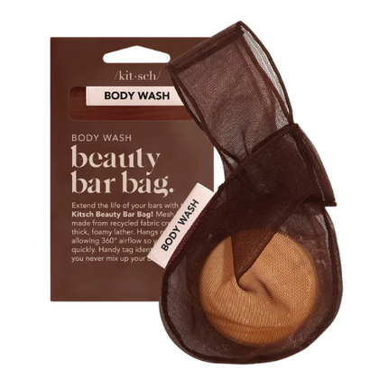 Kitsch Body Wash Beauty Bar Bag Chocolate