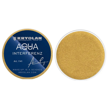 Kryolan Professional Make-up Aquacolor Schmink Interferenz Gold G