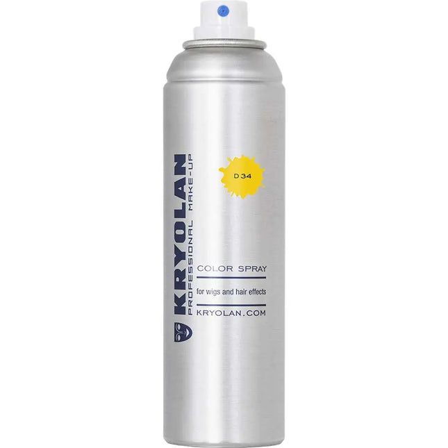 Kryolan Professional Make-up Color Spray D34 Yellow