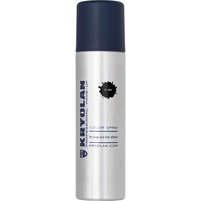 Kryolan Professional Make-up Color Spray D40 Black