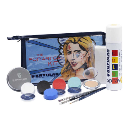 Kryolan Professional Make-up The Pop Art Gal Kit