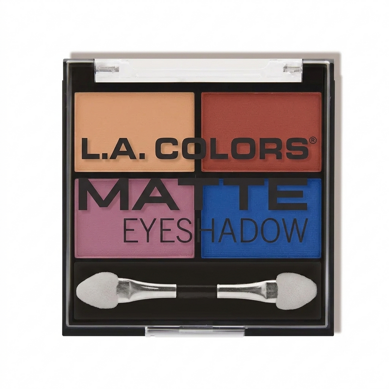 LA Colors 4 Color Matte Eyeshadow Mattenificent