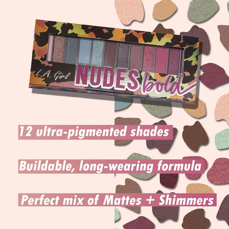 LA Girl Nudes Eyeshadow Bold