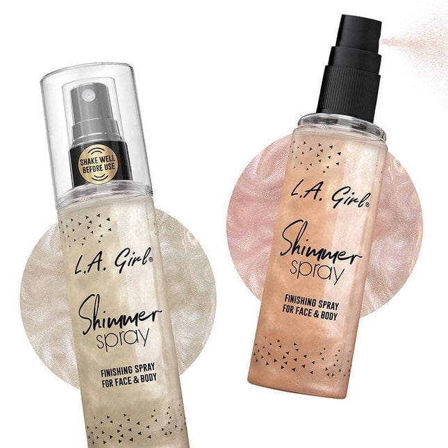 LA Girl Shimmer Spray Rose Gold