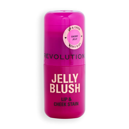 Makeup Revolution Jelly Blush Stick Lip and Cheek Stain Cherry Red