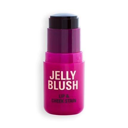 Makeup Revolution Jelly Blush Stick Lip and Cheek Stain Cherry Red