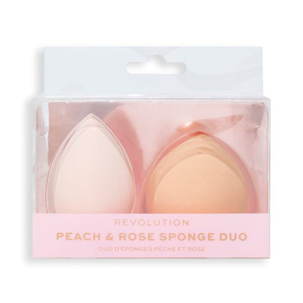 Makeup Revolution Peach and Petal Blending Sponge Duo