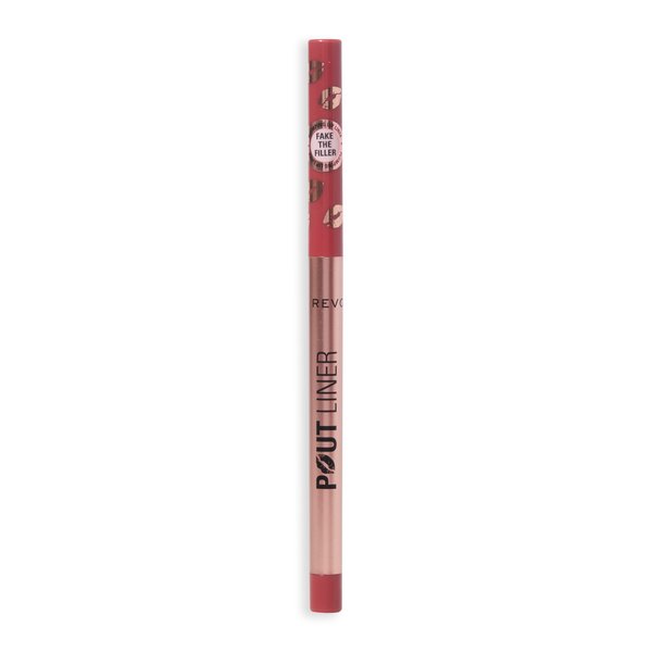 Makeup Revolution Pout Bomb Plumping Lip Liner Burnt Cherry Red