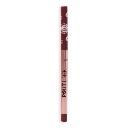 Makeup Revolution Pout Bomb Plumping Lip Liner Cookie Warm Brown