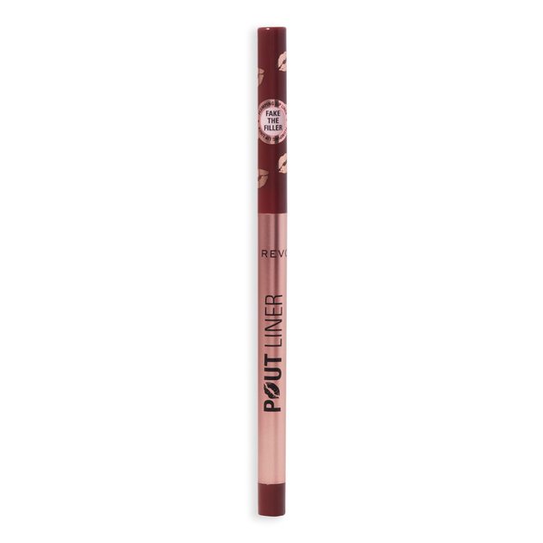 Makeup Revolution Pout Bomb Plumping Lip Liner Cookie Warm Brown