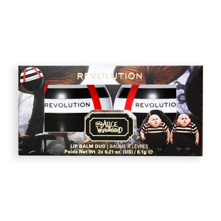 Makeup Revolution x Alice in Wonderland Fat Boys Lip Balms