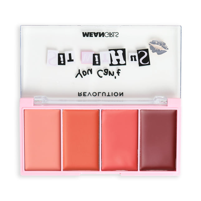 Makeup Revolution x Mean Girls On Wednesdays We Wear Cream Blush