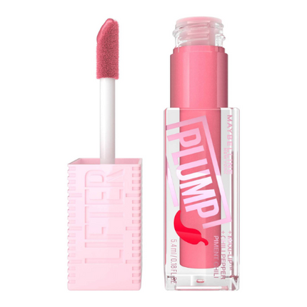 Maybelline Lifter Plump Lip Plumping Gloss 001 Blush Blaze