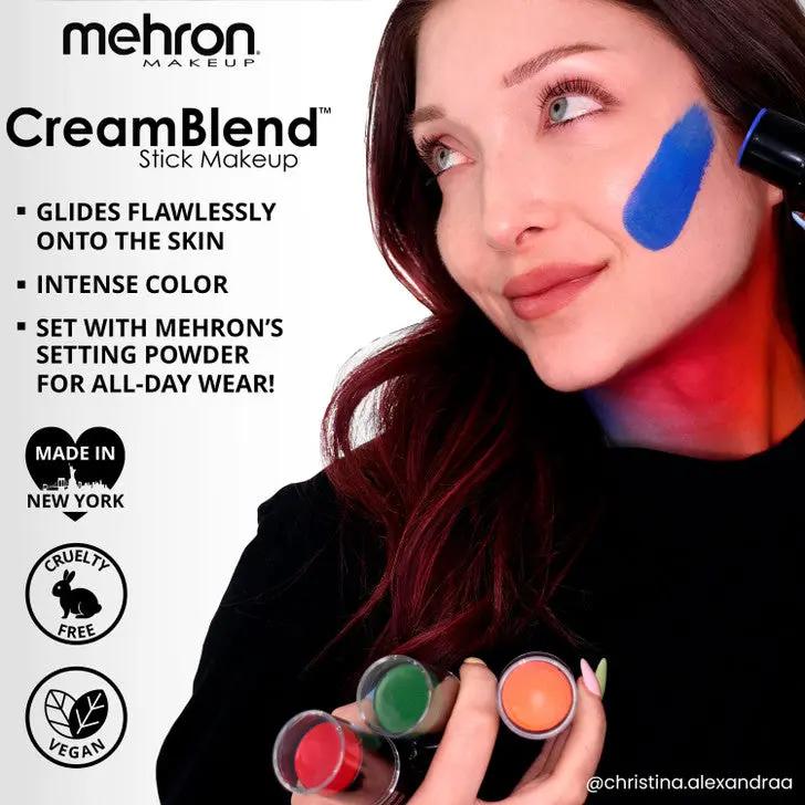 Mehron Makeup CreamBlend Stick Silver