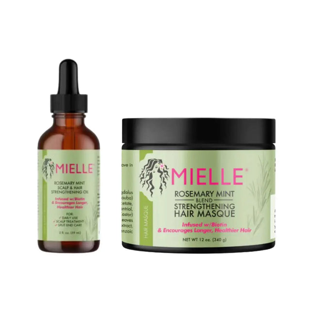 Mielle Organics Rosemary Mint Strenghtening Oil & Mask