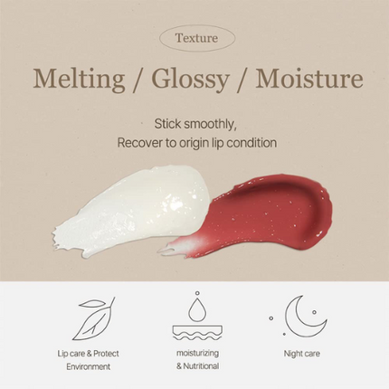 Mixsoon Vegan Melting Lip Balm 01. Clear