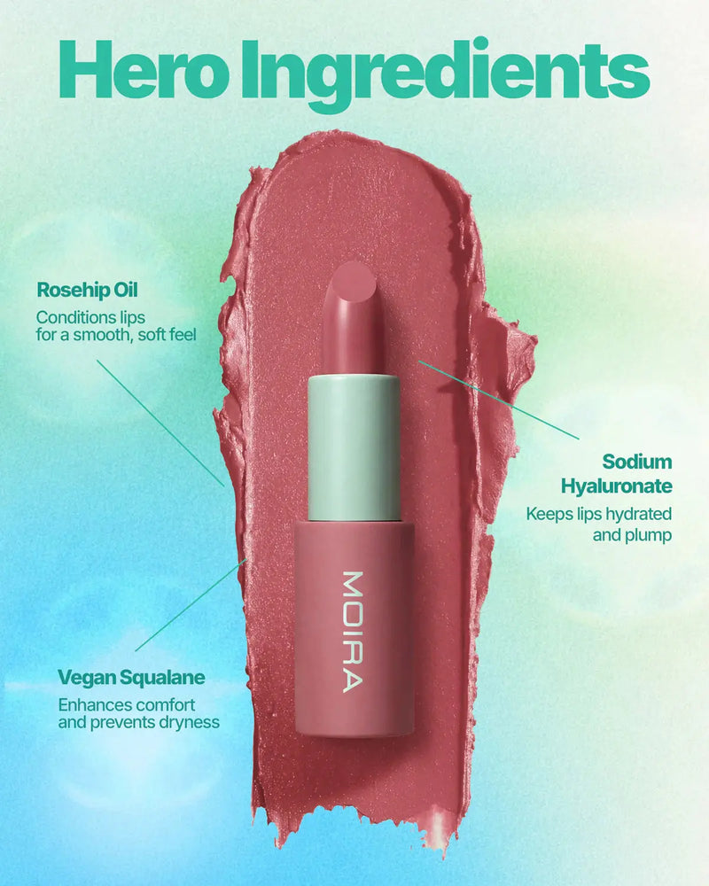 Moira Angel Satin Lipstick 005 Faded Kiss