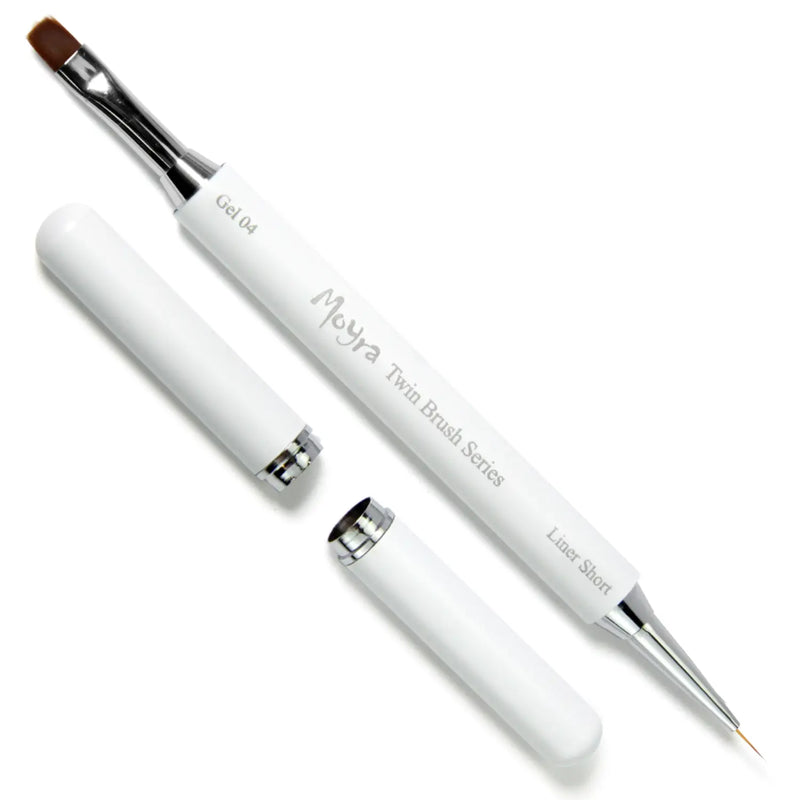 Moyra Twin Brush Series Gel 04 Liner Short