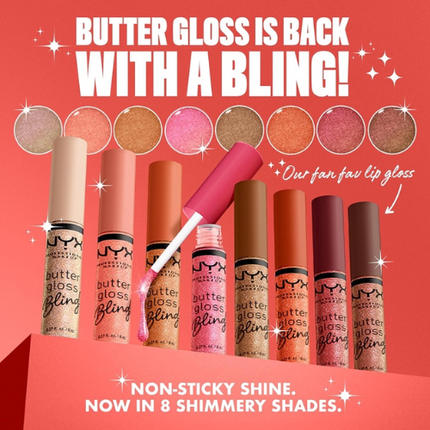 NYX Professional Makeup Butter Gloss Bling Bring The Bling