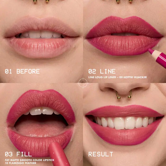 NYX Professional Makeup Fat Matte Smooth Color Lipstick Coral Cuddlin'