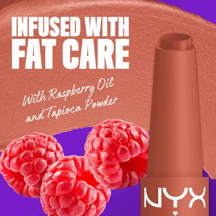 NYX Professional Makeup Fat Matte Smooth Color Lipstick Cozy Whipped
