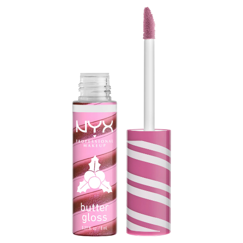 NYX Professional Makeup Holiday Collection Butter Gloss 04 Holly Berry Swirl