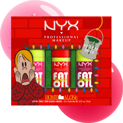 NYX Professional Makeup Home Alone Fat Oil Lip Drip Trio 02