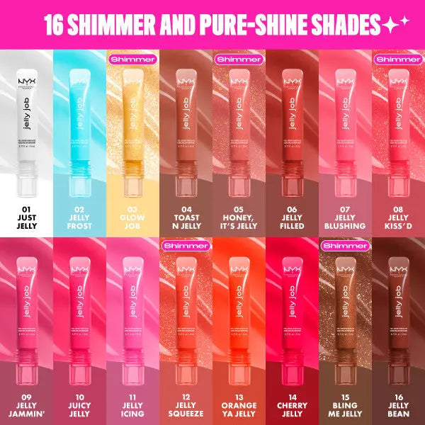 NYX Professional Makeup Jelly Job Lipgloss Toast N Jelly