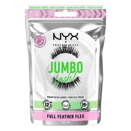 NYX Professional Makeup Jumbo Lash Vegan Reusable False Lash Full Feather Flex