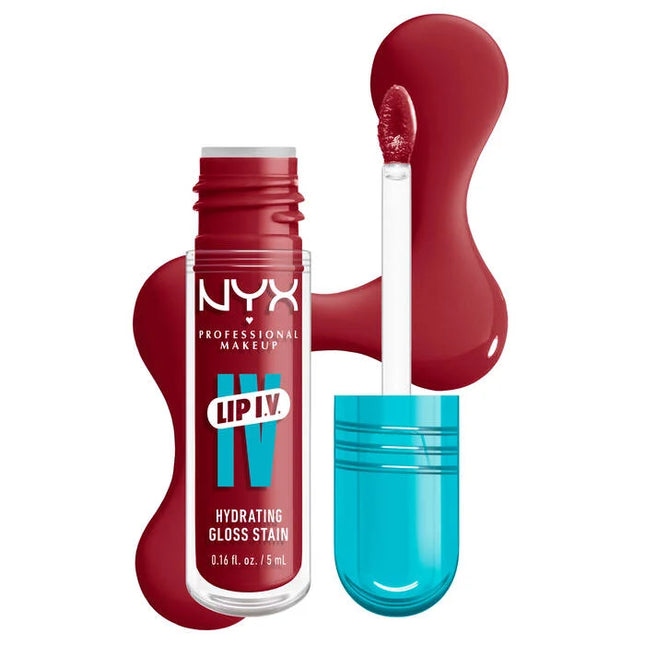 NYX Professional Makeup Lip IV Hydrating Lip Gloss Berry Thirsty