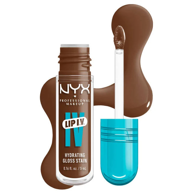 NYX Professional Makeup Lip IV Hydrating Lip Gloss Splash N Spice