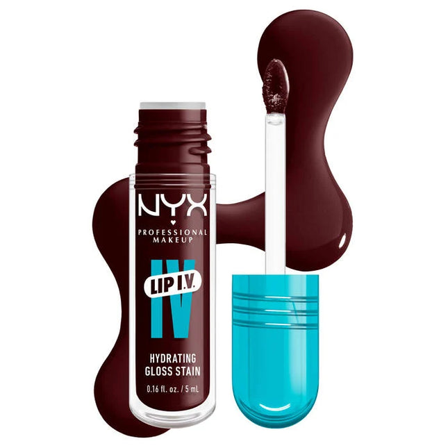 NYX Professional Makeup Lip IV Hydrating Lip Gloss Water 'Bout Wine?