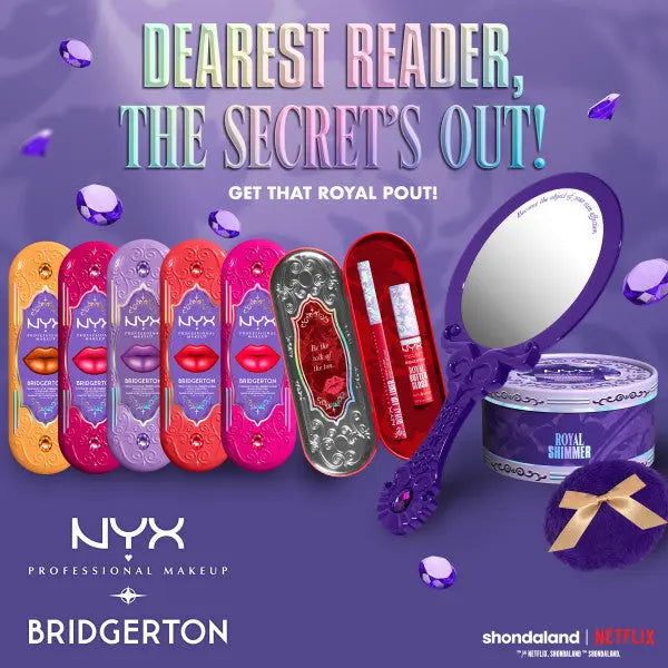 NYX Professional Makeup x Bridgerton Royal Treasures Duo Lipkit 03 Summer Fruit + Rumor Has It