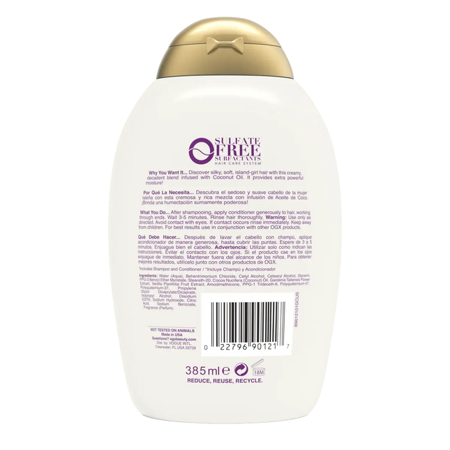 OGX Beauty Extra Strength Damage Remedy and Coconut Miracle Oil Conditioner