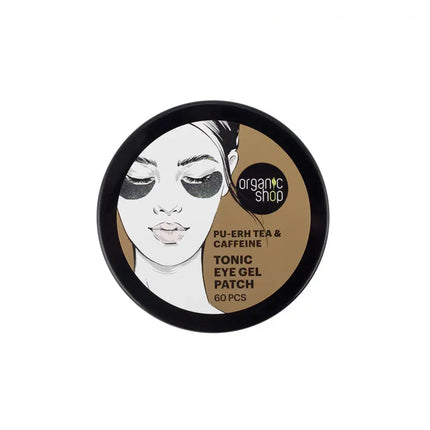 Organic Shop Tonic Eye Gel Patch Pu-erh Tea & Caffeine