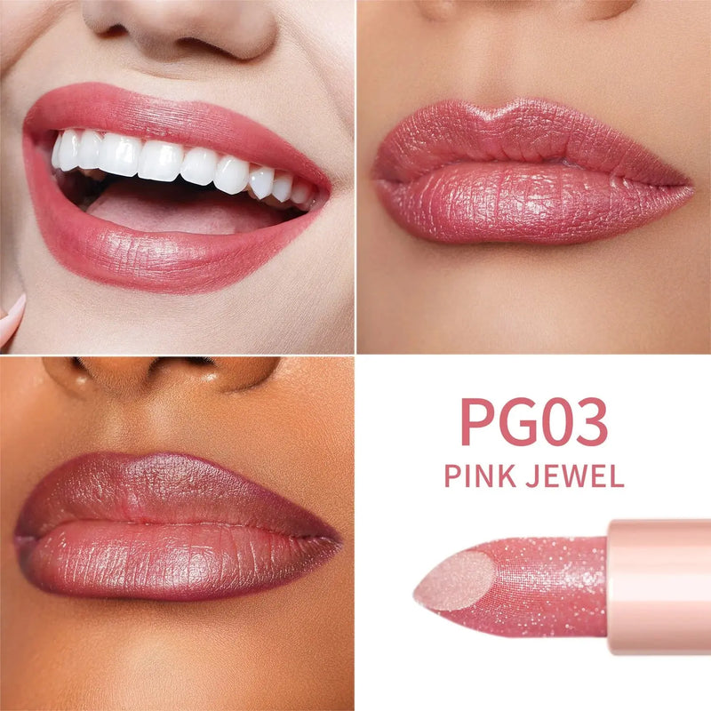 Oulac Infinity Moisture Shine Lipstick PG03 Pink Jewel