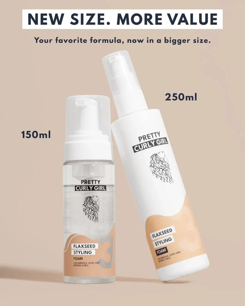 Pretty Curly Girl Flaxseed Styling Foam 250 ml.