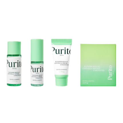 Purito Wonder Releaf Centella Mini Kit Unscented