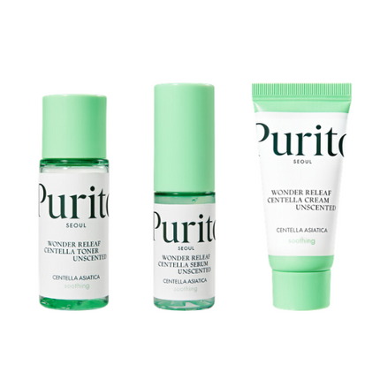 Purito Wonder Releaf Centella Mini Kit Unscented