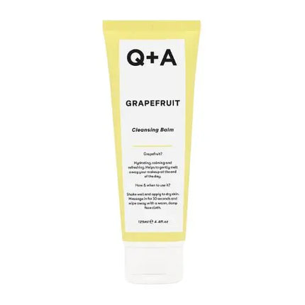 Q+A Grapefruit Cleansing Balm