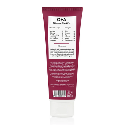 Q+A Hyaluronic Acid Gel Cleanser