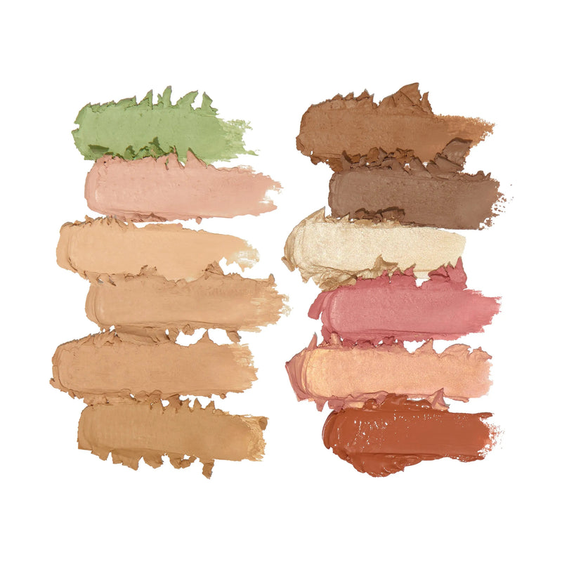 Revolution Everything Base Face Icon Complexion Palette Light